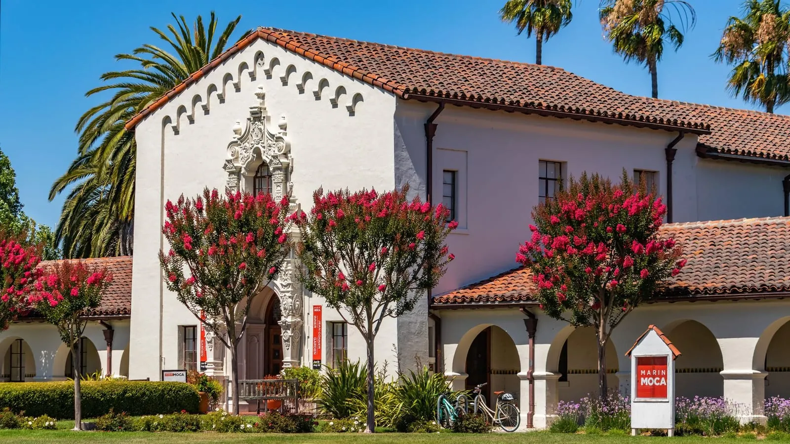 Spanish Colonial building at Hamilton in Novato