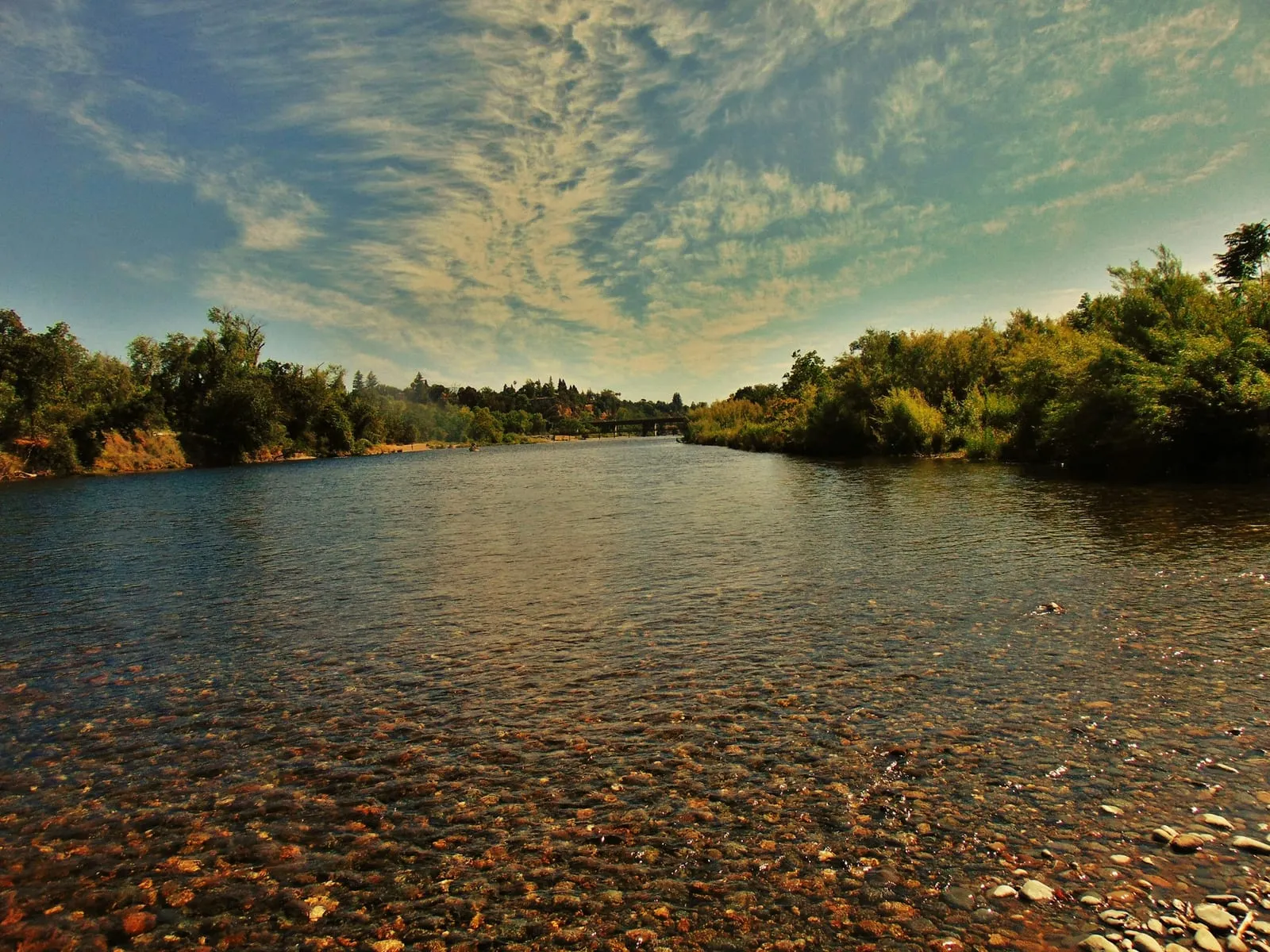 The American River near Orangevale